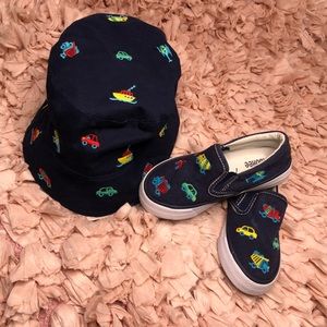 Gymboree Truck & Hat Set